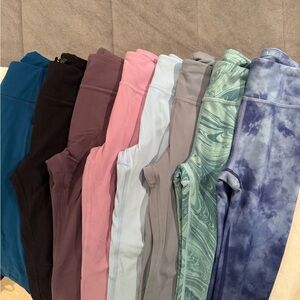 Athleta Girls Leggings- Stash Your Treasures (size S-7)